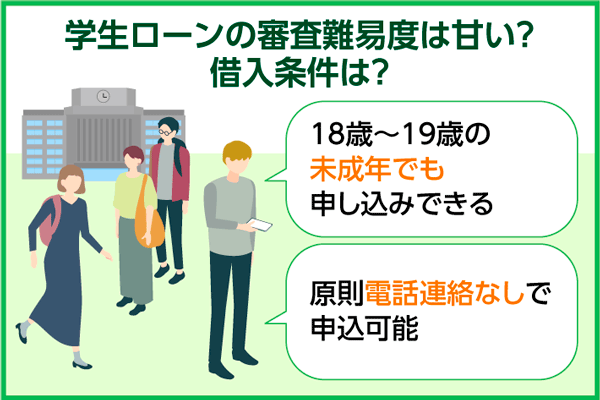 学生がお金を借りるなら学生ローン