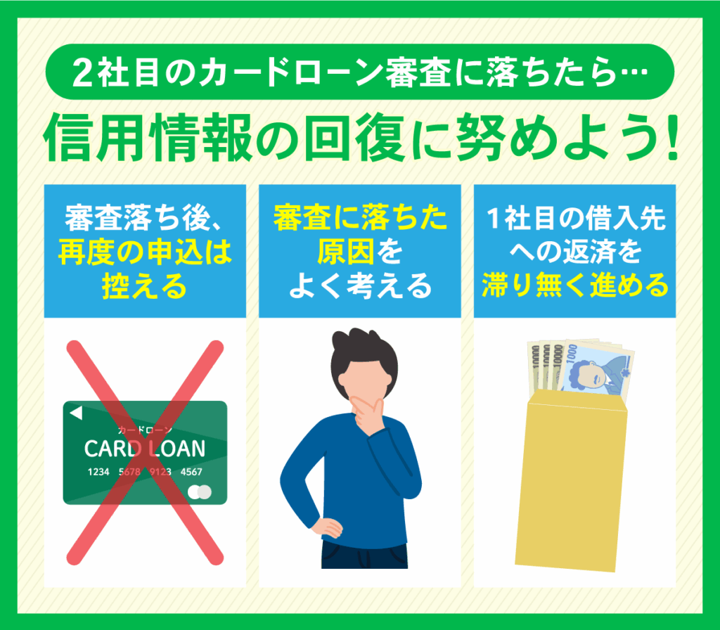 信用情報の回復方法3種類