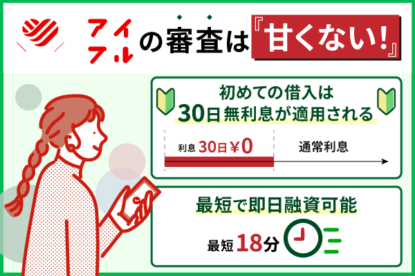 アイフルの審査基準は甘い?厳しい?審査に落ちる・通る人の条件