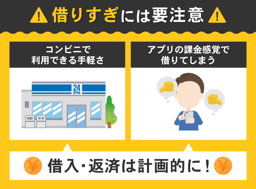 お金を借りすぎてしまうリスク