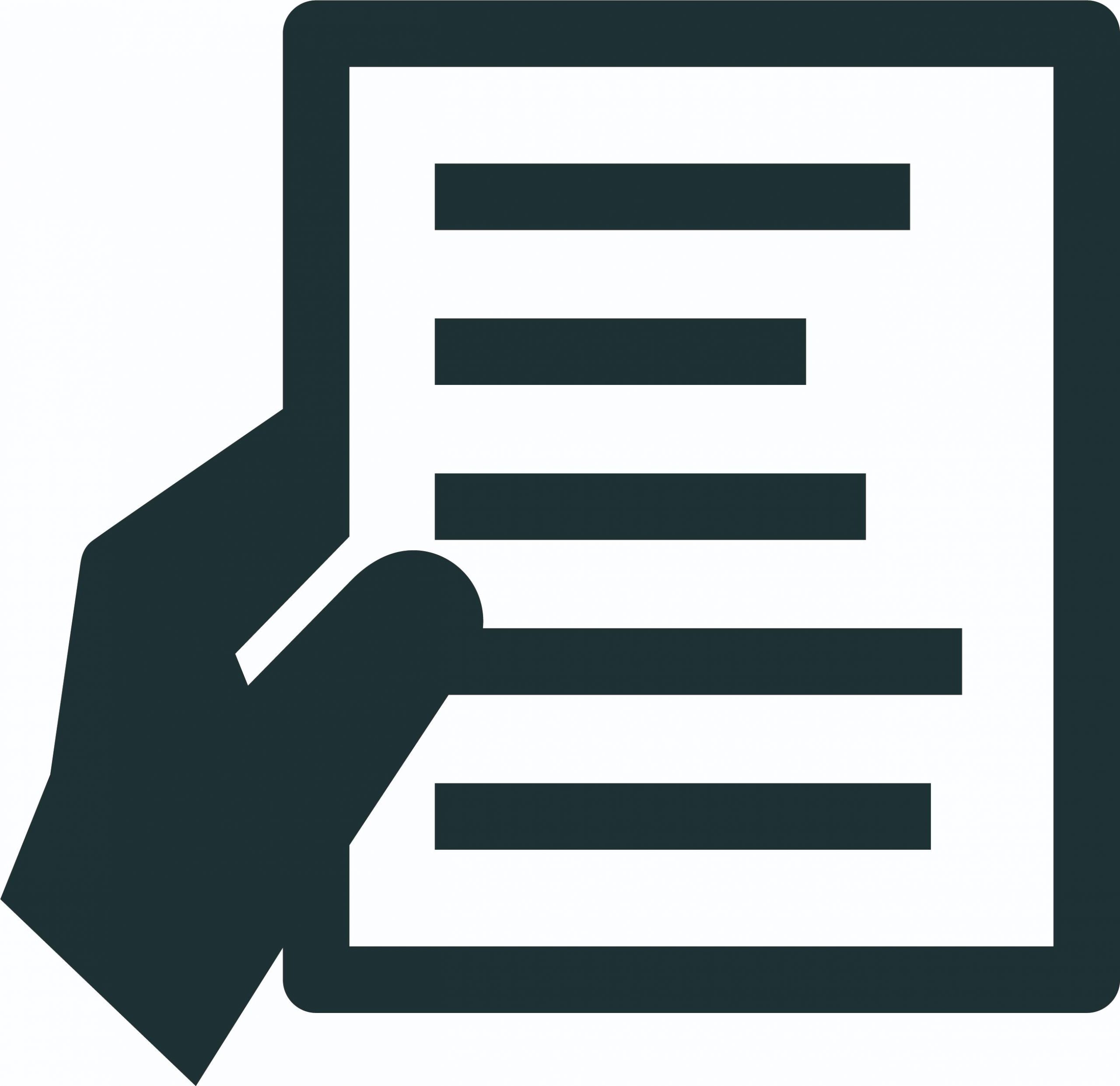 書類のイラスト