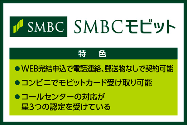 SMBCモビットの特徴