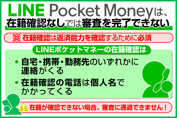 LINEポケットマネーの在籍確認はなし？電話連絡の内容や注意点を解説！